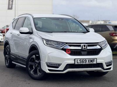Begagnad Honda CR-V Hybrid 2019 Vit SUV