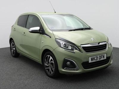 used Peugeot 108 1.0 COLLECTION EURO 6 (S/S) 5DR PETROL FROM 2021 FROM HAYLE (TR27 5JR) | SPOTICAR