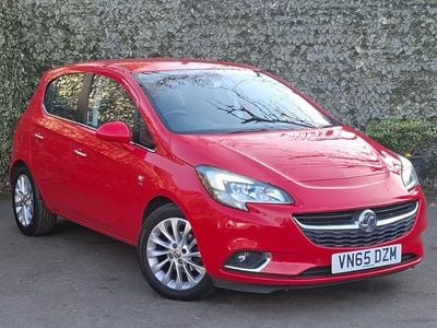 Used Vauxhall Corsa 90 HP (66 kW) 2015 Red Hatchback