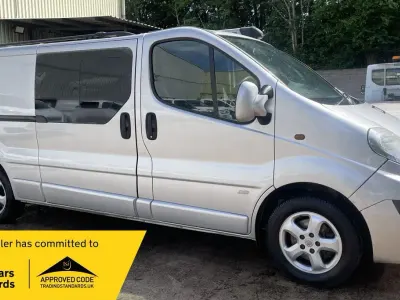 Used Vauxhall Vivaro Sportive 115 HP (84 kW) 2013 Silver MPV