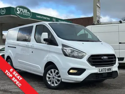 Used Ford Transit Custom Limited 2023 White Van
