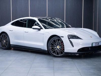 Used Porsche Taycan Performance Package 389 kW (530 HP) 2021 White Sedan