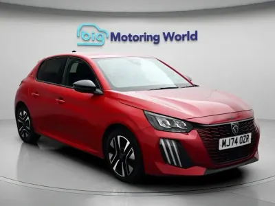 Used Peugeot 208 Allure 101 HP (74 kW) 2024 Red Hatchback