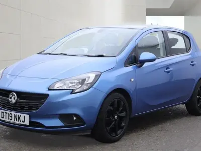 Used Vauxhall Corsa 75 HP (55 kW) 2019 Blue Hatchback