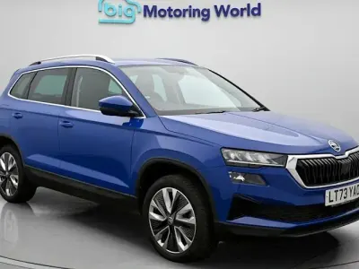 Used Skoda Karoq SE L 150 HP (110 kW) 2023 Blue SUV