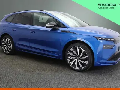 Used Skoda Enyaq iV SportLine 210 kW (286 HP) 2025 Blue SUV