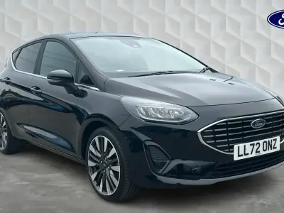 Used Ford Fiesta Titanium X 125 HP (91 kW) 2022 Black Hatchback