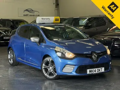 Used Renault Clio GT-Line 120 HP (88 kW) 2014 Blue Hatchback