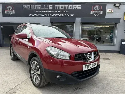 Used Nissan Qashqai N-TEC 106 HP (77 kW) 2010 Red SUV
