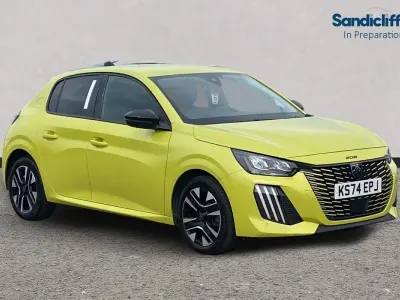Used Peugeot 208 Allure 101 HP (74 kW) 2026 Yellow Hatchback