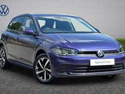 Used VW Polo Match 95 HP (69 kW) 2024 Mauve/purple Hatchback