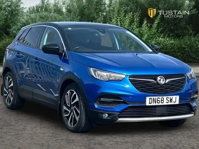 Second-hand Vauxhall Grandland X Elite 130 CP (95 kW) 2018 Albastru SUV