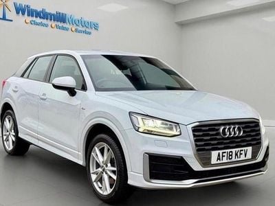 Begagnad Audi Q2 S-Line 150 HK (110 kW) 2018 Vit SUV
