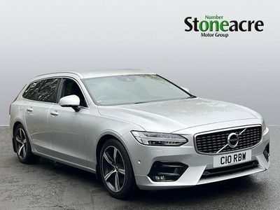Usado Volvo V90 R-Design Pro 235 CV (172 kW) 2018 Plateado Familiar