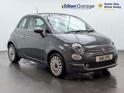 Used Fiat 500 Lounge 69 HP (50 kW) 2019 Grey Hatchback
