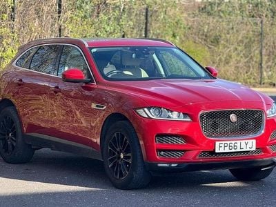 Used Jaguar F-Pace Portfolio 180 HP (132 kW) 2016 Red SUV