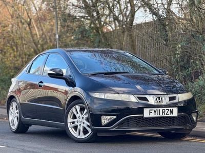 Black Used 2011 Honda Civic ES Hatchback | £4,895 (Fair price)