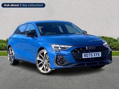 Used Audi S3 Sportback Black Edition 333 HP (244 kW) 2025 Blue Hatchback