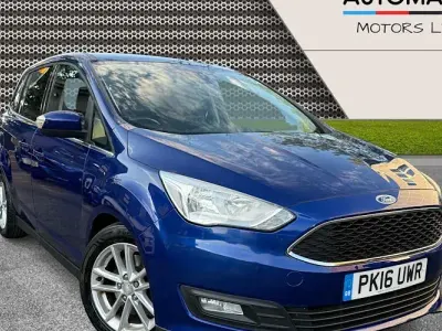 Used Ford Grand C-Max Zetec 120 HP (88 kW) 2016 Blue MPV