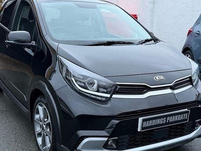 Used Kia Picanto X-Line 67 HP (49 kW) 2021 Black Hatchback