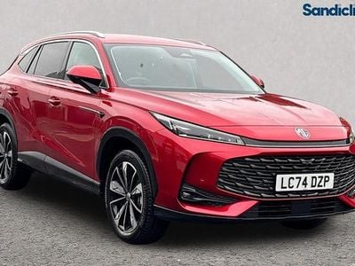 Used MG HS Trophy 170 HP (125 kW) 2024 Tri coat  dynamic red SUV