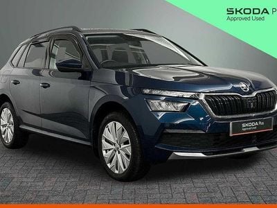 Used Skoda Kamiq SE Drive 148 HP (108 kW) 2021 Blue SUV