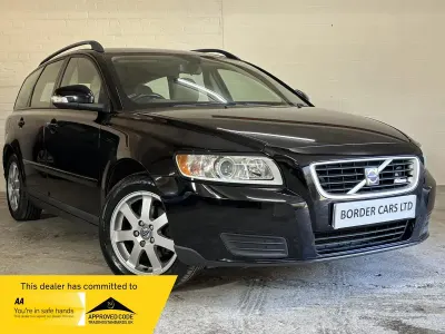 Used Volvo V50 100 HP (73 kW) 2009 Black Estate