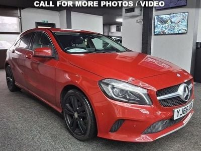 Used Mercedes A200 Premium 136 HP (100 kW) 2016 Red Hatchback