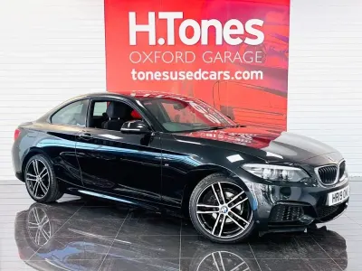 Begagnad BMW 218 M Sport 2019 Svart Sportkupé