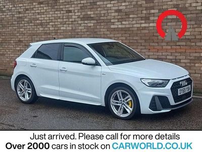 White Used 2019 Audi A1 Sportback S-Line Hatchback | £12,500 (Fair price)