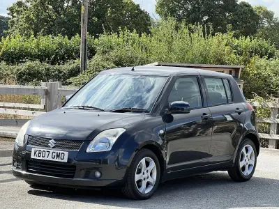 Used Suzuki Swift GLX 2007 Black Hatchback