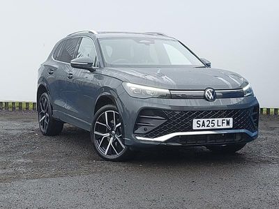 Grey Used 2025 VW Tiguan R-line SUV | £34,998 (Expensive)