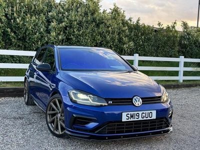 Used VW Golf VII R 300 HP (220 kW) 2019 Blue Hatchback