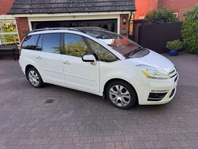 Used Citroën Grand C4 Picasso Platinum 110 HP (80 kW) 2012 White MPV