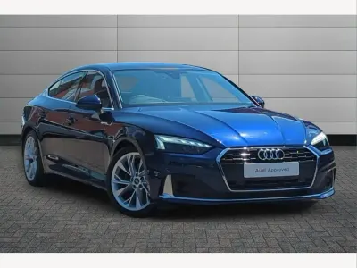 Used Audi A5 Sport 150 HP (110 kW) 2024 Blue Hatchback