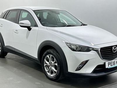 Used Mazda CX-3 105 HP (77 kW) 2018 White SUV