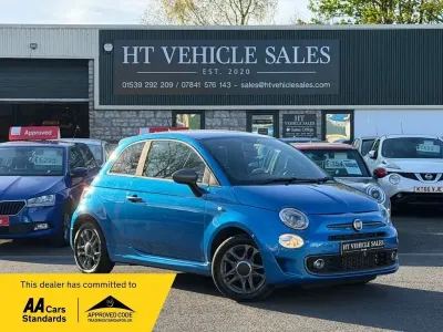 Usado Fiat 500 S 69 HP (50 kW) 2016 Azul Citadino