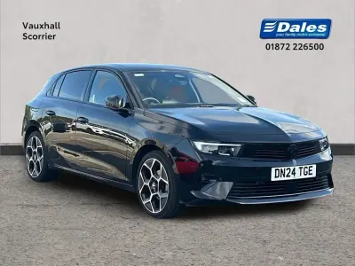 Used Vauxhall Astra Ultimate 128 HP (94 kW) 2024 Black Hatchback