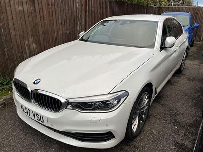 Used BMW 520 Sport Line 2017 White Sedan