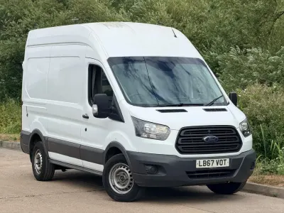 Used Ford Transit 130 HP (95 kW) 2018 White Van