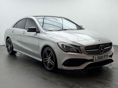 Used Mercedes CLA220 AMG line 177 HP (130 kW) 2018 Silver Sedan