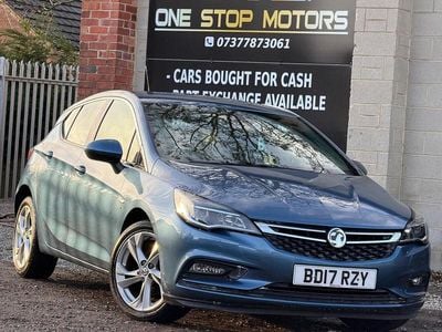Blue Used 2017 Vauxhall Astra SRi Hatchback | £4,495 (Good price)