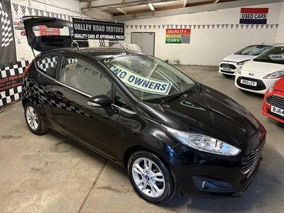 Black Used 2016 Ford Fiesta Zetec Hatchback | £4,995 (Fair price)