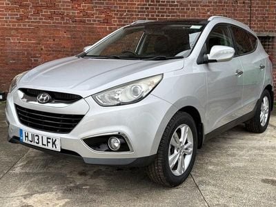 Silver Used 2013 Hyundai ix35 Premium SUV | £4,380 (Fair price)