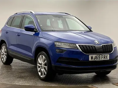 Second-hand Skoda Karoq SE L 115 CP (84 kW) 2020 Albastru SUV