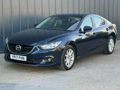 Second-hand Mazda 6 150 CP (110 kW) 2017 Albastru Berlinǎ