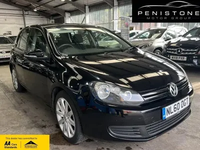 Used VW Golf VI S 122 HP (89 kW) 2010 Black Hatchback