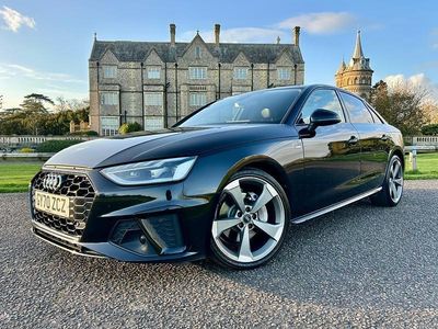 Used Audi A4 Black Edition 2020 Black Sedan