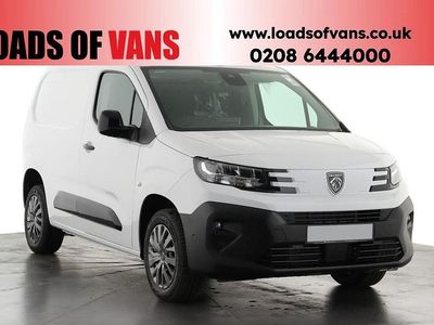 White New 2025 Peugeot Partner MPV | £19,849 (Expensive)