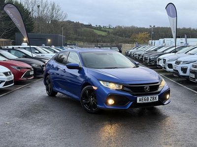 Blue Used 2018 Honda Civic SR Hatchback | £9,995 (Fair price)